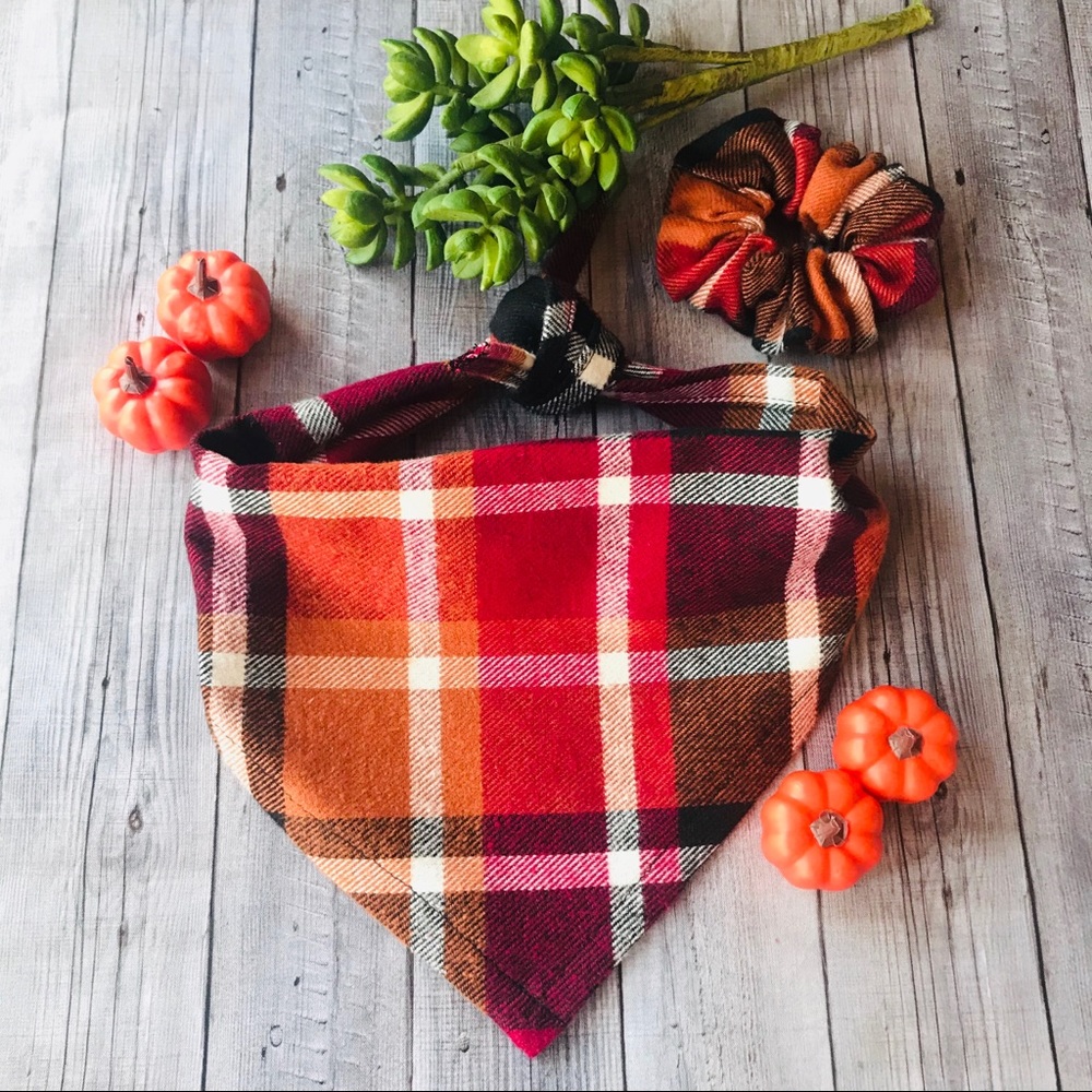 Plaid Dog Bandana by UrbanPetStore